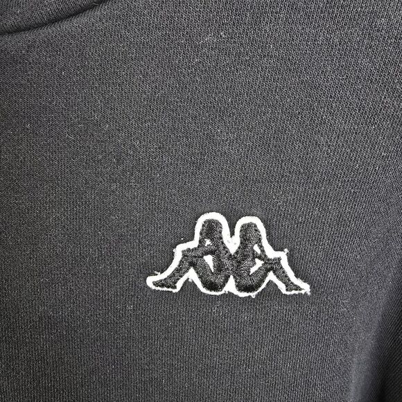 Kappa Mens Long Sleeve Embroidered Logo Pullover Hoodie Large - Picture 4 of 7